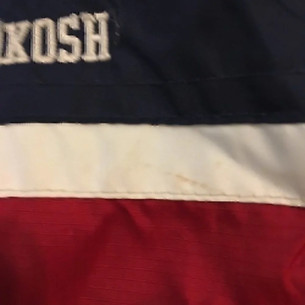 Boys size 3T Osh Kosh navy and red windbreaker